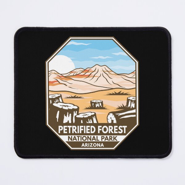 Item preview, Petrified Forest National Park Minimal Retro Emblem designed and sold by KrisSidDesigns.