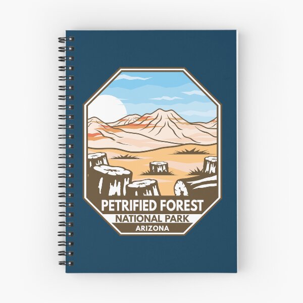 Item preview, Petrified Forest National Park Minimal Retro Emblem designed and sold by KrisSidDesigns.