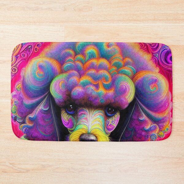 Item preview, Tribal Poodle Dog Art 3 designed and sold by DiatomDesigns.