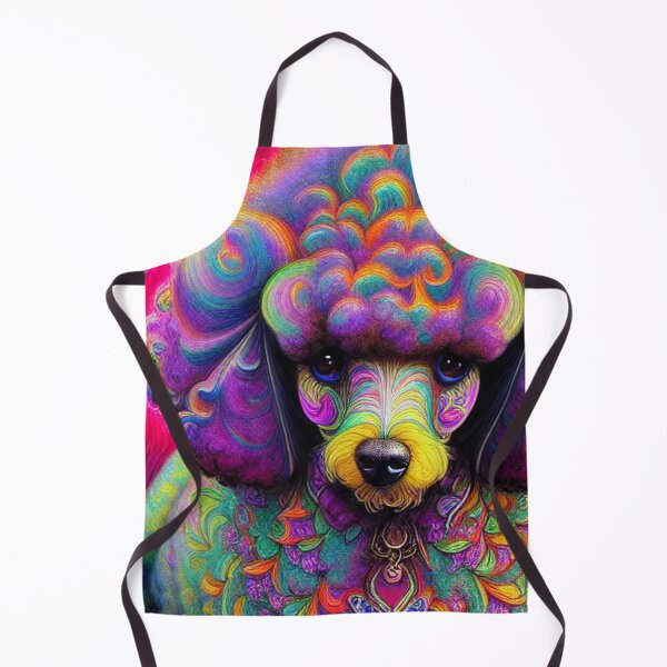 Item preview, Arte tribal del perro caniche 3 designed and sold by DiatomDesigns.