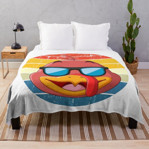 Item preview, Coolest Turkey with Retro Sun designed and sold by OneOrb.