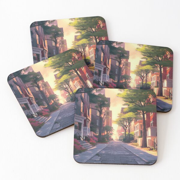Item preview, A picturesque street in Broklyn, New York designed and sold by Dicoart.