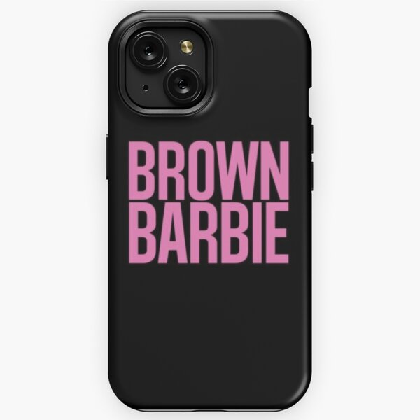 Funda para iPhone 12 Pro Max Oficial de Mattel Barbie Logo Barbie Silicona  Negra - Barbie