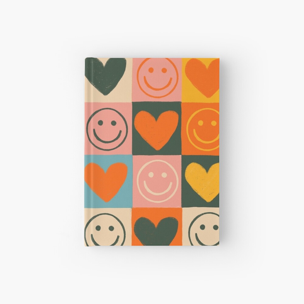 Happy love Hardcover Journal