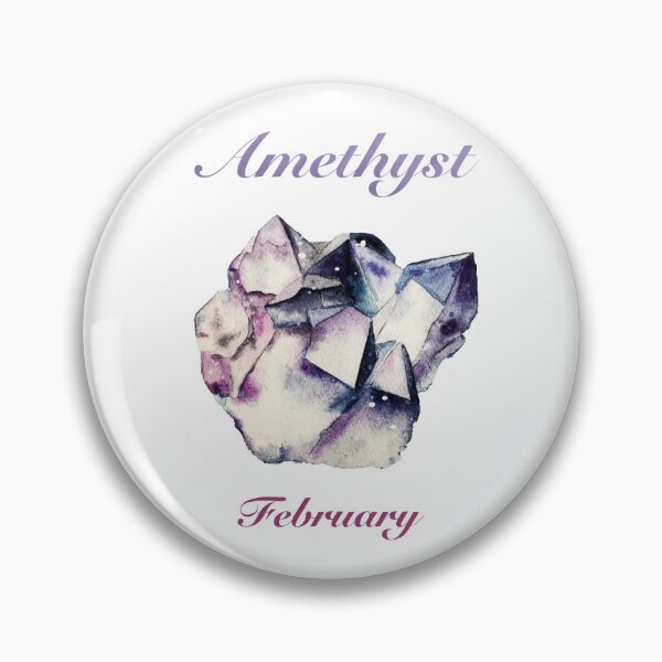 Item preview, February Birthstone Amethyst designed and sold by KatasArt.