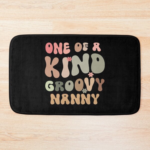 Item preview, One of a Kind Nanny in Playful Trendy Groovy Style designed and sold by CuteTrendyFinds.