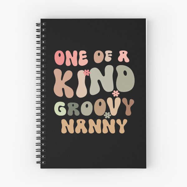Item preview, One of a Kind Nanny in Playful Trendy Groovy Style designed and sold by CuteTrendyFinds.