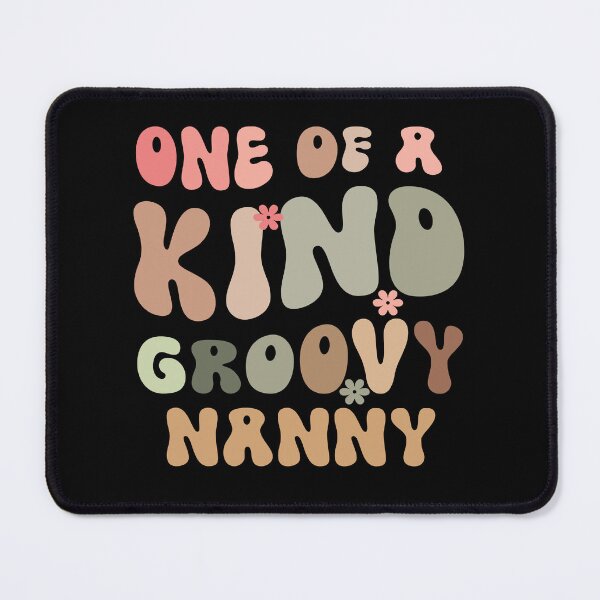 Item preview, One of a Kind Nanny in Playful Trendy Groovy Style designed and sold by CuteTrendyFinds.
