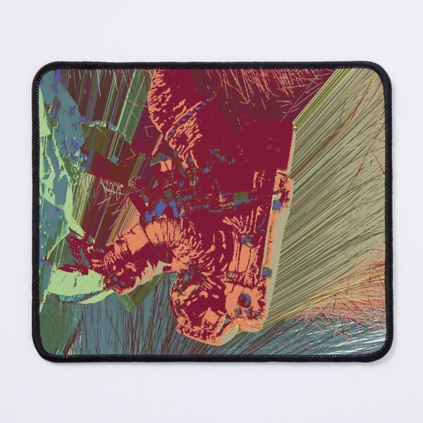 Item preview, Psychedelic Astronaut in Maroons and Greens designed and sold by JWCoenMathArt.