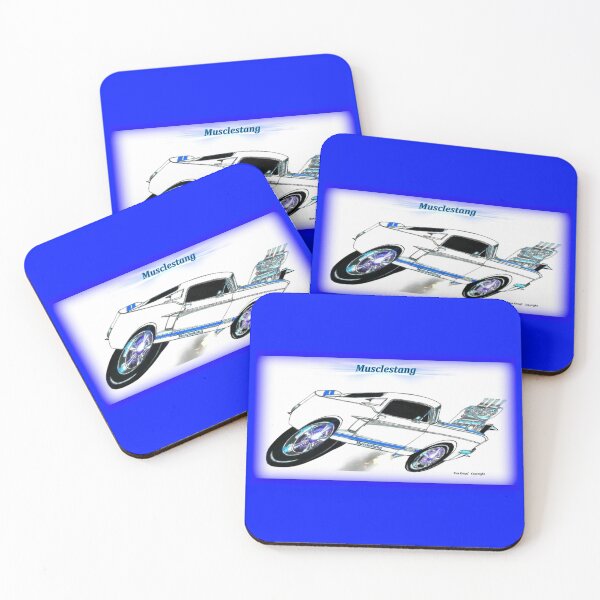 Item preview, Mustangs // ¡Musculosos! designed and sold by Imagin8er.