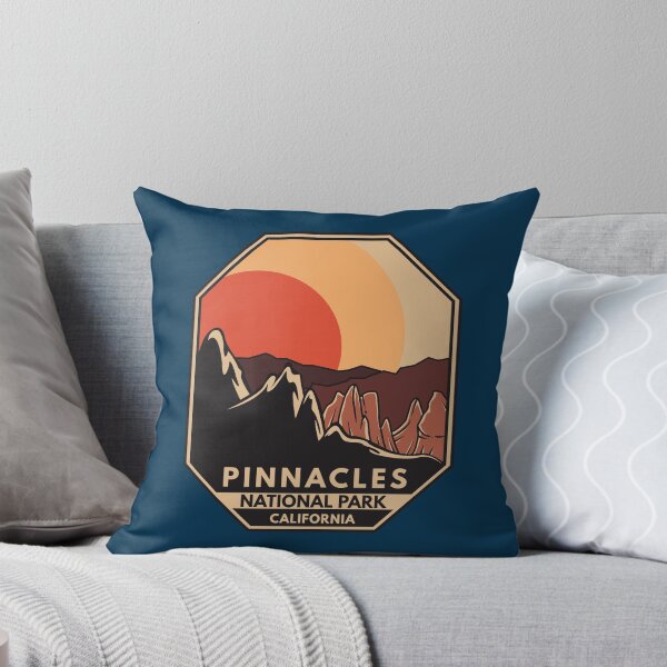 Item preview, Pinnacles National Park Minimal Retro Emblem designed and sold by KrisSidDesigns.