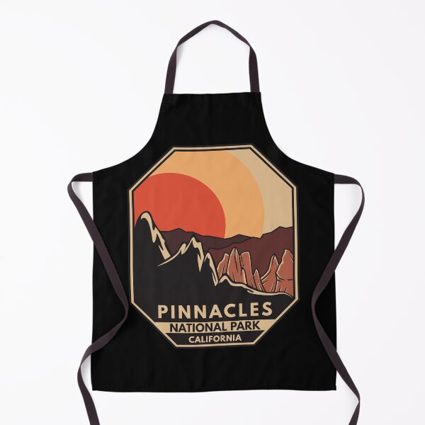 Item preview, Pinnacles National Park Minimal Retro Emblem designed and sold by KrisSidDesigns.
