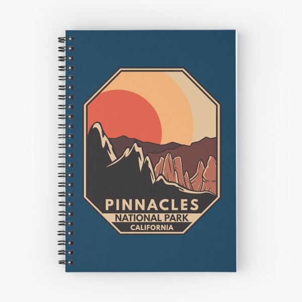Item preview, Pinnacles National Park Minimal Retro Emblem designed and sold by KrisSidDesigns.