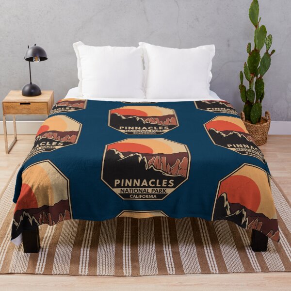 Item preview, Pinnacles National Park Minimal Retro Emblem designed and sold by KrisSidDesigns.