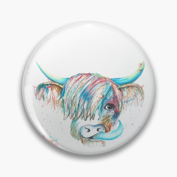 Item preview, Highland Cattle full of colour designed and sold by Deb Webb.