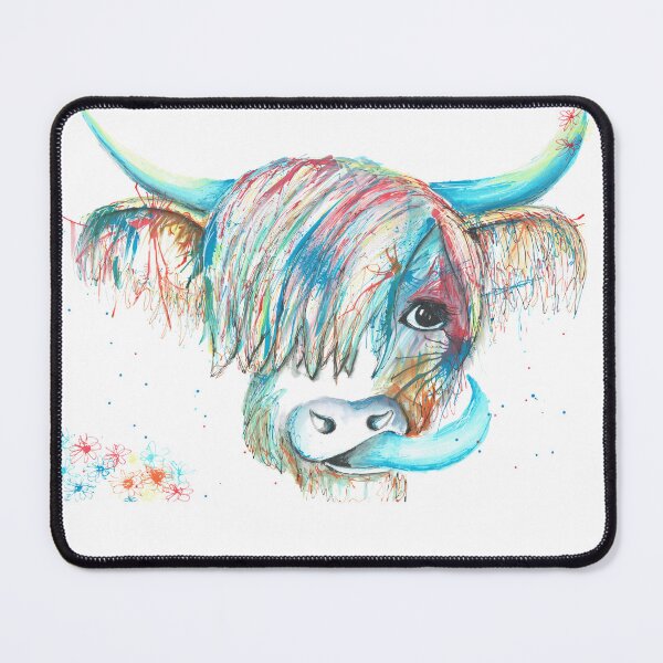 Item preview, Highland Cattle full of colour designed and sold by Deb Webb.