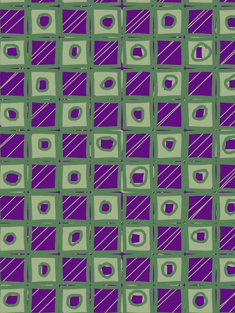 Thumbnail 4 of 4, iPhone Case, Abstract Square Pattern designed and sold by mrtraz.