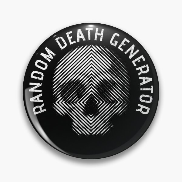 Item preview, RANDOM DEATH GENERATOR WHITE designed and sold by Dreamakerstudio.