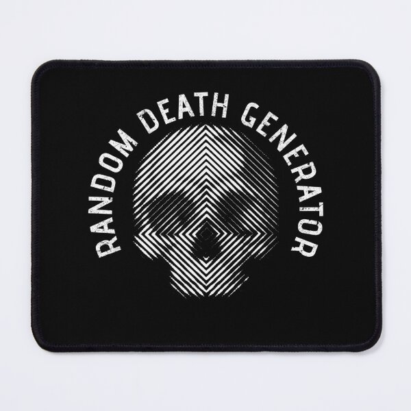 Artikelvorschau, RANDOM DEATH GENERATOR WEISS entworfen und verkauft von Dreamakerstudio.