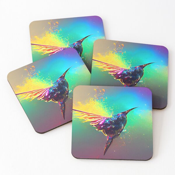 Item preview, Hummingbird Flying Through Color designed and sold by mikecosper.