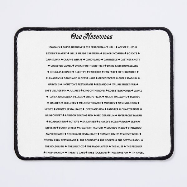 Item preview, Old Nashville designed and sold by BluebirdGraphic.