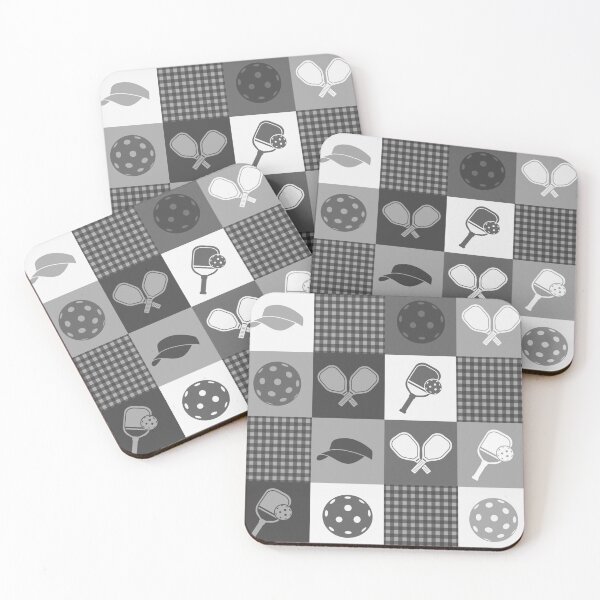 Item preview, Pickleball Patchwork Pattern designed and sold by Lyssarien.