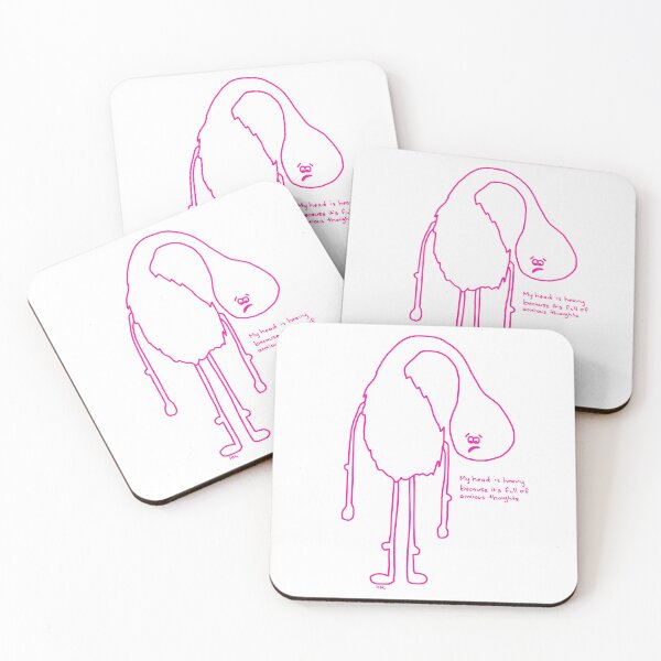 Item preview, Full of Anxious Thoughts designed and sold by HFGjewels.