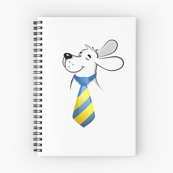 Item preview, Dog with a Tie Trying to be Nice in a Funny Way designed and sold by Dewlangrial.