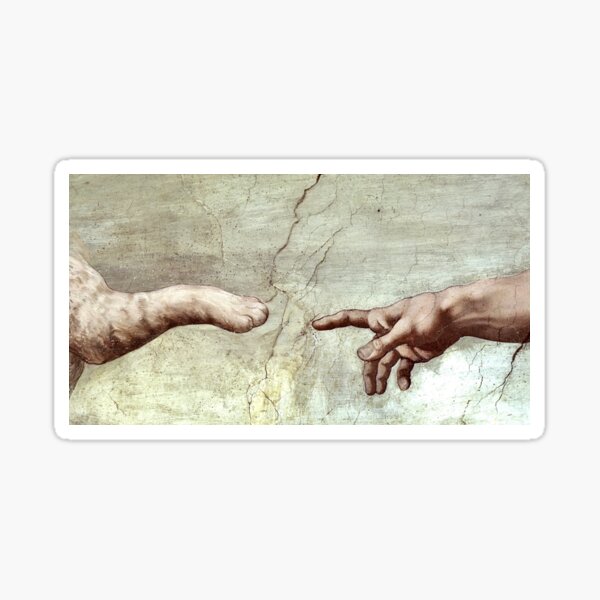 Item preview, Creation of Adam with a cat's paw designed and sold by AnnaMitart.