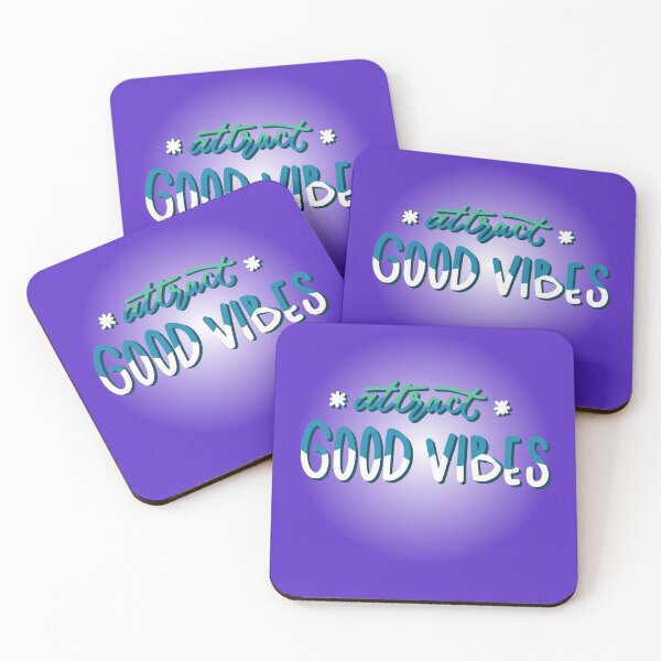 Item preview, ATTRACT GOOD VIBES designed and sold by Nirdoshini PERERA.