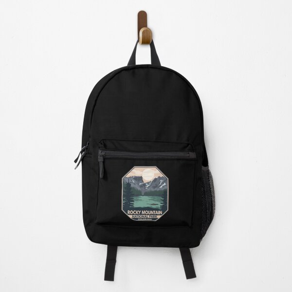 Item preview, Rocky Mountain National Park Minimal Retro Emblem designed and sold by KrisSidDesigns.