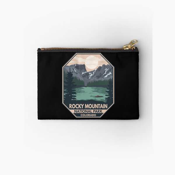 Item preview, Rocky Mountain National Park Minimal Retro Emblem designed and sold by KrisSidDesigns.