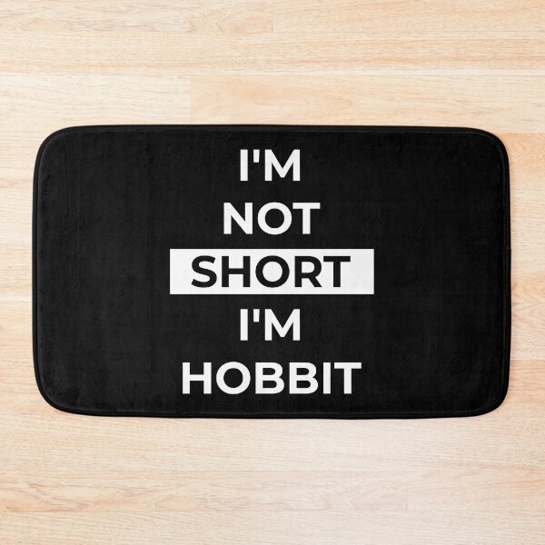 Item preview, I'm Not Short I'm Hobbit designed and sold by Vinicius Martins.