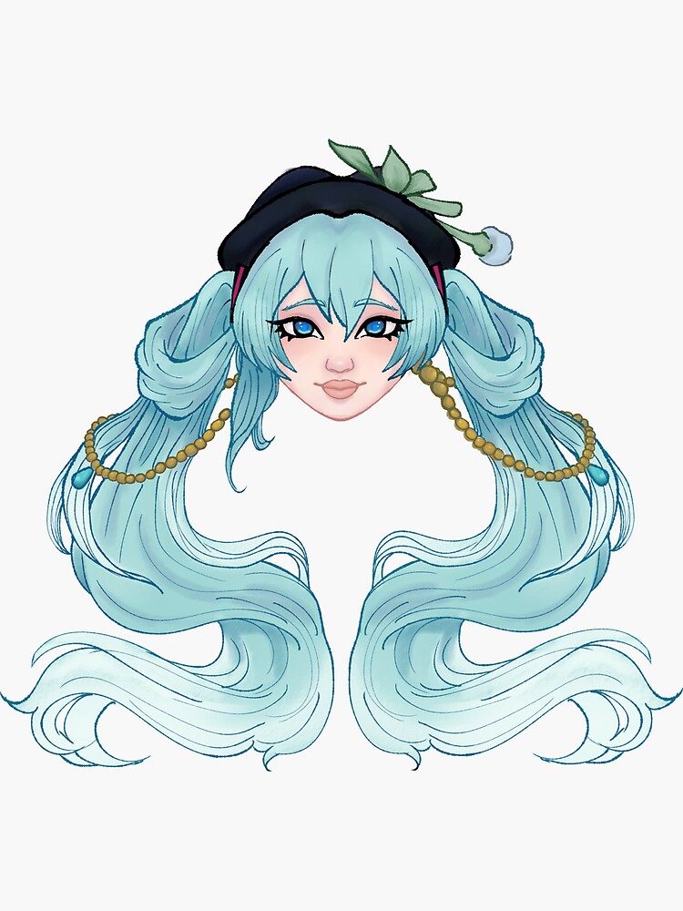 Hatsune Miku Sticker for Sale by feemac35