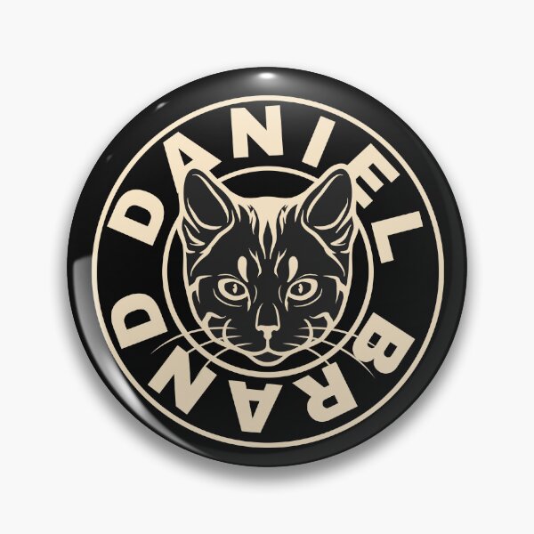 Item preview, DANIEL NAME SHIRT: DANIEL CAT BRAND DESIGN T-SHIRT. designed and sold by AlexRelax.