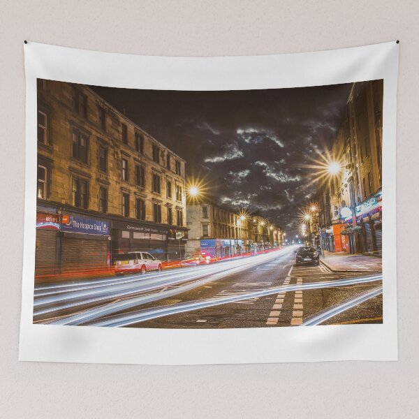 Item preview, Glasgow East End - Duke Street Light Trails designed and sold by Brant Adam.