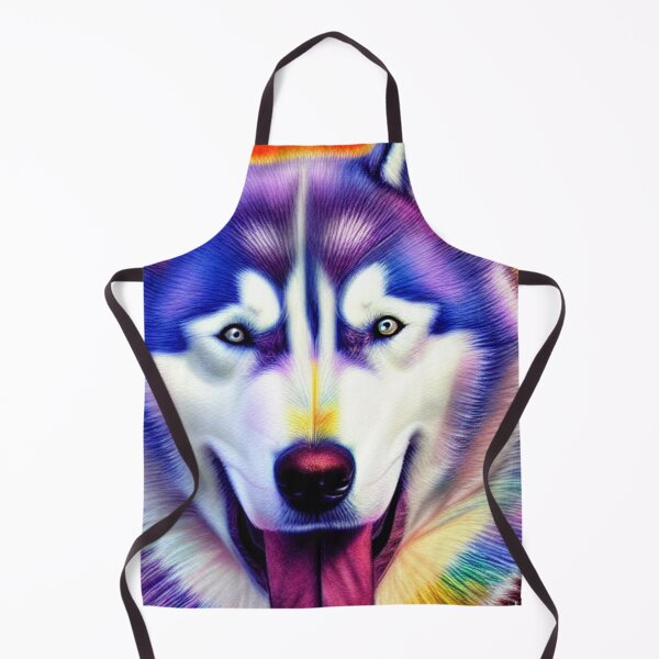 Artikelvorschau, Stammes-Husky-Hundekunst 3 entworfen und verkauft von DiatomDesigns.