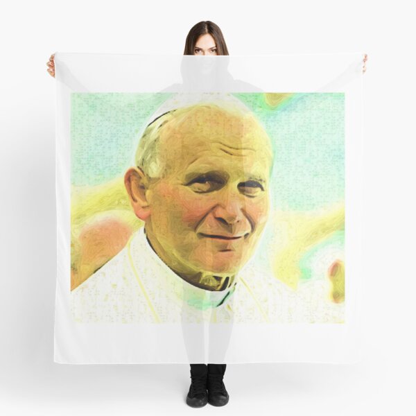 Pope JP II Beatification...now Saint John Paul II....and now Saint John Paul the Great Scarf