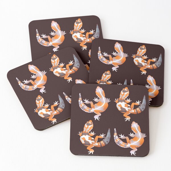 Item preview, African Fat Tailed Gecko Pattern designed and sold by Zia Frazier.