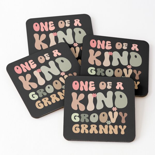 Item preview, One of a Kind Granny in Playful Trendy Groovy Style designed and sold by CuteTrendyFinds.