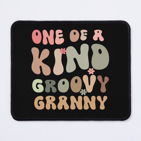 Item preview, One of a Kind Granny in Playful Trendy Groovy Style designed and sold by CuteTrendyFinds.
