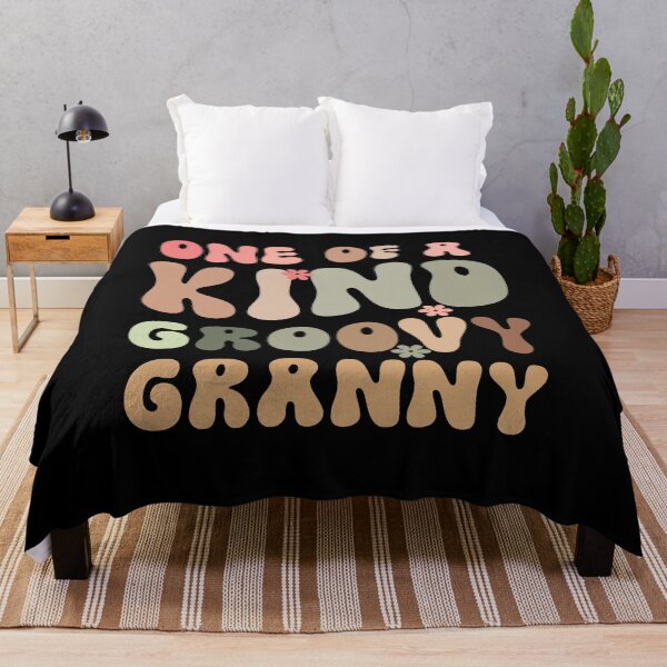Item preview, One of a Kind Granny in Playful Trendy Groovy Style designed and sold by CuteTrendyFinds.