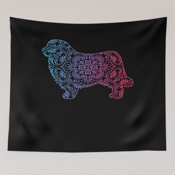 Item preview, newfoundland dog lover watercolor funny newfoundland dog ornamental gifts designed and sold by alaechamlal.