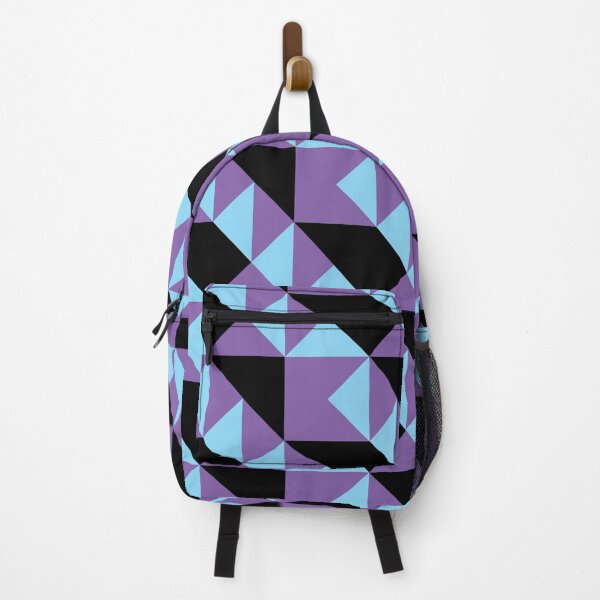 Item preview, ’Zangles’ - in Purple and Sky Blue on a Black base designed and sold by sleepingdogprod.