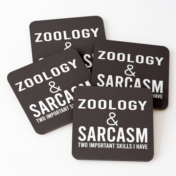 Item preview, Zoology And Sarcasm, Funny Zoo  designed and sold by Aerial Addicts.