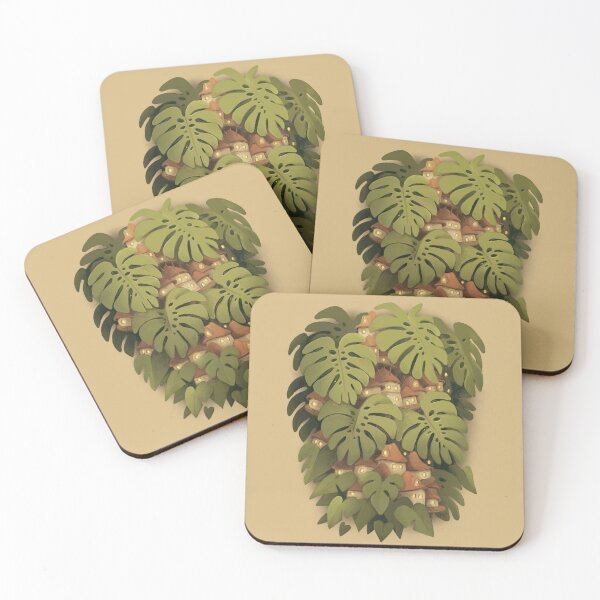 Item preview, Monstera City designed and sold by Rebekie Bennington.