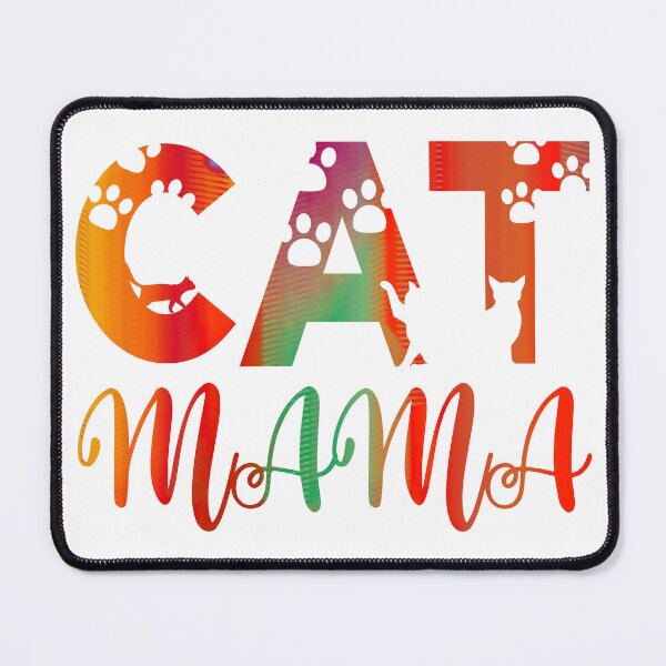 Item preview, Colourful Cat Mama  designed and sold by PetSafari.