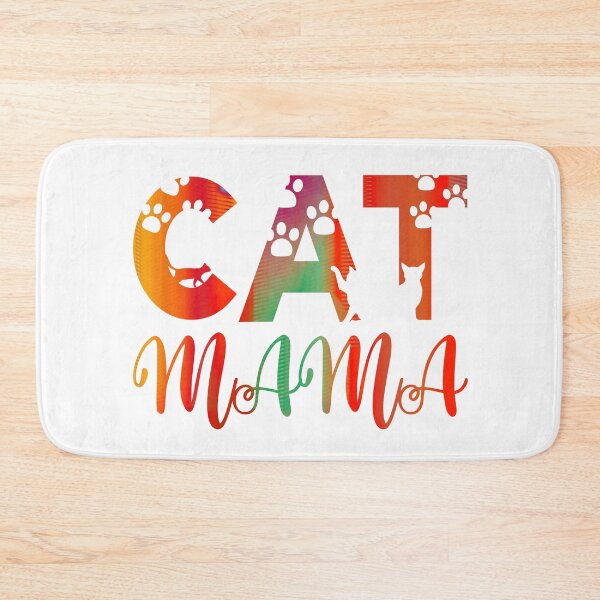 Item preview, Colourful Cat Mama  designed and sold by PetSafari.