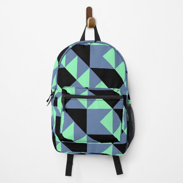 Item preview, ’Zangles’ - in Spearmint Green and Air Force Blue on a Black base designed and sold by sleepingdogprod.