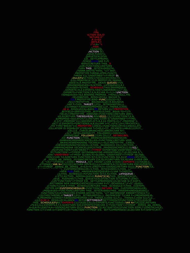 Thumbnail 4 of 4, iPhone Case, Christmas tree code, javascript code christmas. designed and sold by T-Look.